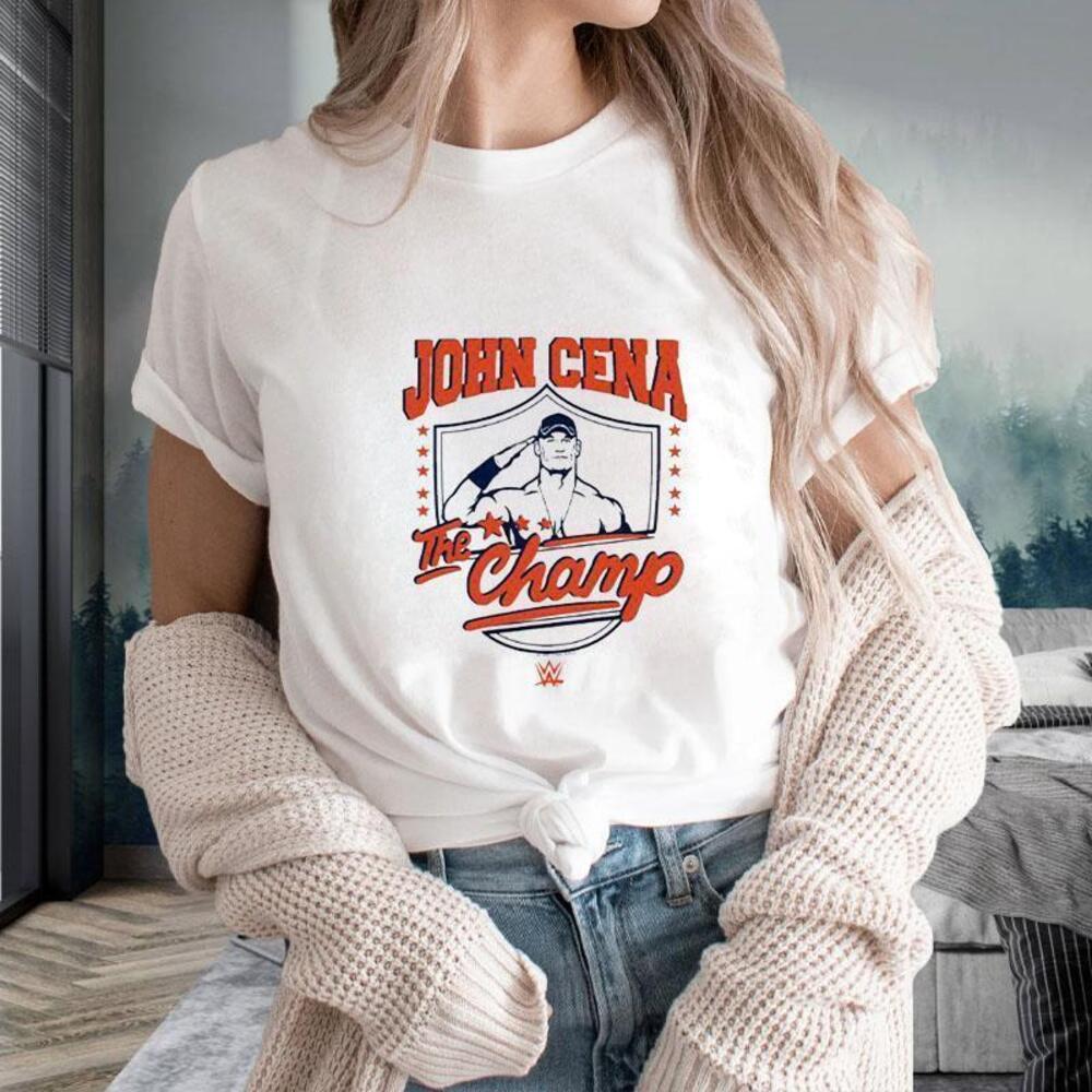 The Champ John Cena Wwe Logo Tshirt